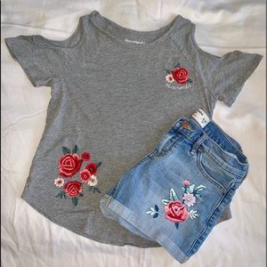 ADORABLE Abercrombie & Fitch Floral Short Set
